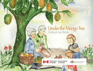 Under the Mango Tree Colouring Book Sample