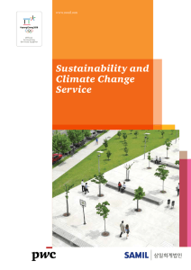 Sustainability and Climate Change Service
