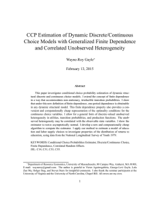 CCP Estimation of Dynamic Discrete/Continuous Choice Models