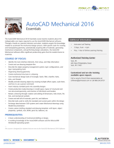 AutoCAD Mechanical Essentials - Print-O