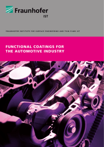 functional coatings for the automotive industry - Fraunhofer