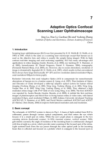 Adaptive Optics Confocal Scanning Laser Ophthalmoscope