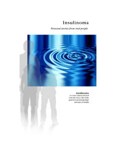 My Insulinoma – Personal experiences from real people with an