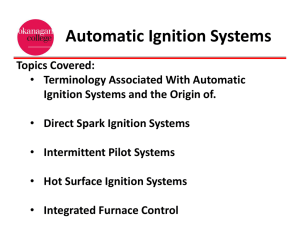 Chapter 11 Automatic Ignition Systems