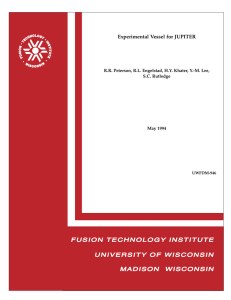 uwfdm-946 - Fusion Technology Institute