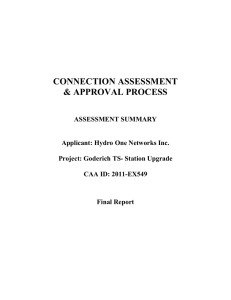 CONNECTION ASSESSMENT