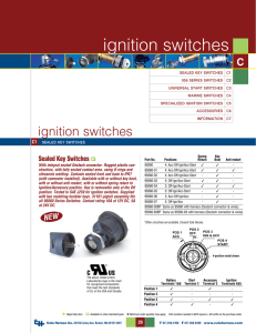 ignition switches - Carlton