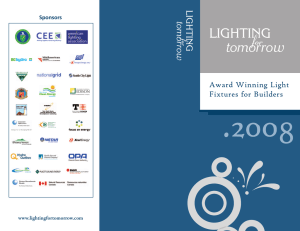 Award Winning Light Fixtures for Builders