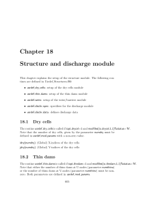 Chapter 18 Structure and discharge module