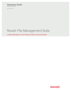 Novell® File Management Suite