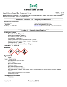 Safety Data Sheet - Hess Corporation