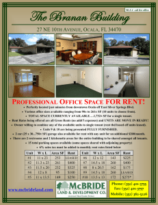 PROFESSIONAL OFFICE SPACE FOR RENT!