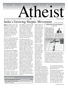 December - Atheist Community of Austin