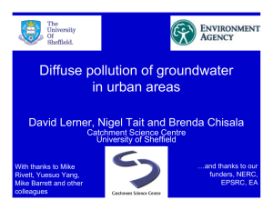 Significance of Contamination from Small Sites to Urban - CLU-IN