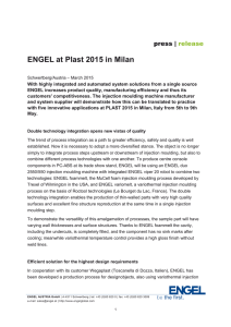 ENGEL at Plast 2015 in Milan