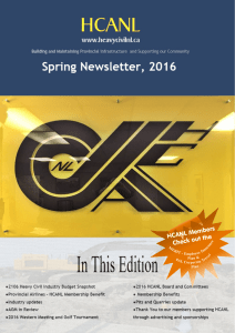 HCANL 2016 Spring Newsletter Final 1