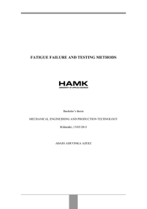 fatigue failure and testing methods