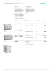 Surge Protection Devices Type 1+2