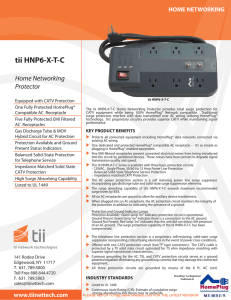 tii HNP6-XTC - Tii Technologies Inc.