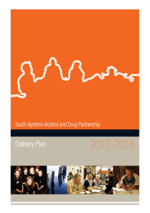 South Ayrshire`s ADP Delivery Plan 2012 -2015