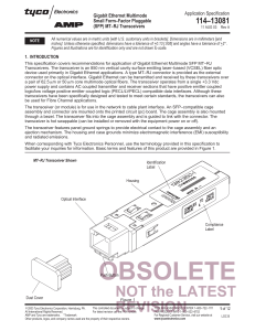 Gigabit Ethernet Multimode Small Form-Factor