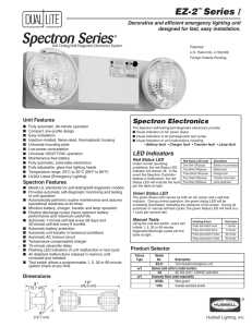 Spectron Series - Emergency Lighting