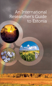 An International Researcher`s Guide to Estonia