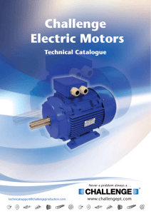 Challenge Electric Motors - Challenge Power Transmission
