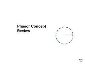 Phasor Concept Review