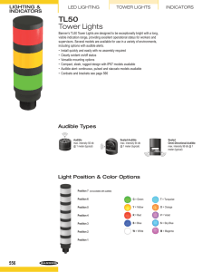 TL50 Tower Lights - Prime Industrial Components