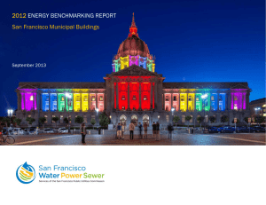 2012 Energy Benchmarking Report - San Francisco Public Utilities