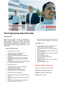 Test Engineering Apprenticeship Make it happen. Apply now.