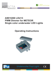 A9915200_LDU13 Meteor-Dimmer Manual