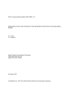 NOAA Technical Memorandum ERL PMEL