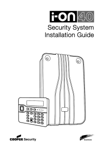 Security System Installation Guide