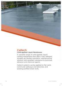 Caltech - Alumasc Roofing Systems