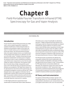 details on FTIR Analysis - ETA Process Instrumentation