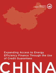 China Expanding Access To Energy Efficiency Finance Through