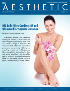 BTL Exilis Ultra Combines RF and Ultrasound for Superior Outcomes