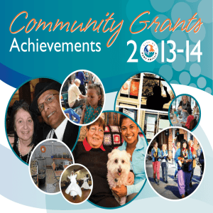 Achievements 13-14 - City of Port Phillip