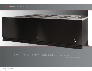 “… EXCEEDS ALL EXPECTATIONS for its price category.”