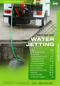 water jetting