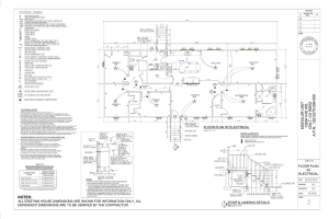 2 floor plan with electrical