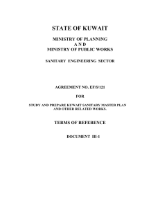 state of kuwait ministry of planning and ministry of public works