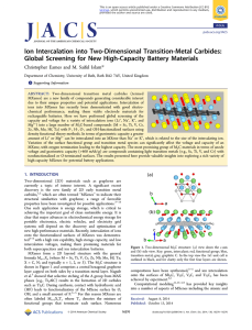 Ion Intercalation into Two-Dimensional Transition