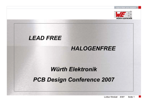 Vortrag Dr. Weitzel, Firma Würth-Elektronik - FED-Wiki