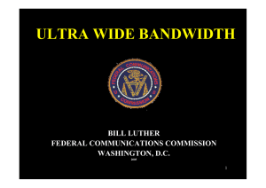 UltraWideBandwidth