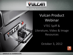Griddles and Broilers VTEC Spiff Presentation Oct 2012