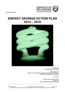 energy savings action plan 2014 – 2018