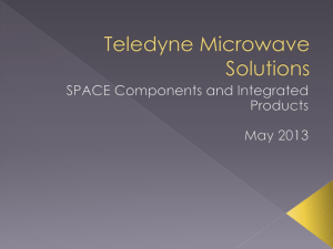 Space Components and Integrated Products